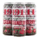 Beak & Skiff Apple Orchards - 1911 Cranberry Hard Cider (4 pack bottles)