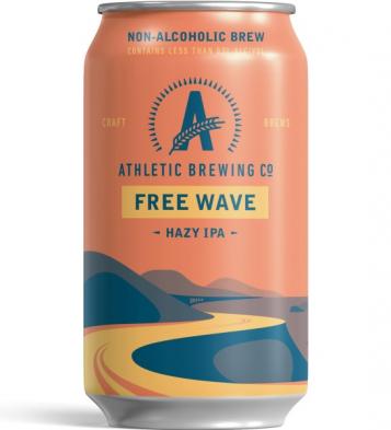 Athletic Brewing Co. - Free Wave Non-Alcoholic Hazy IPA (6 pack bottles) (6 pack bottles)