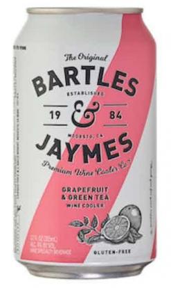 Bartles & Jaymes - Grapefruit & Green Tea NV (6 pack cans) (6 pack cans)