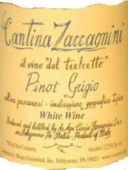 Cantina Zaccagnini - Pinot Grigio NV