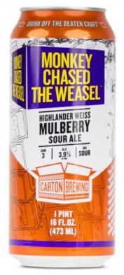 Carton Brewing Company - Monkey Chase The Weasel (4 pack bottles) (4 pack bottles)