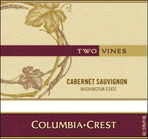 Columbia Crest - Two Vines Cabernet Sauvignon Washington NV