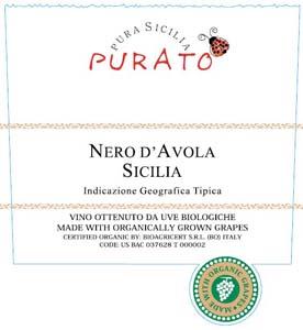 Purato Nero Davola Organic NV
