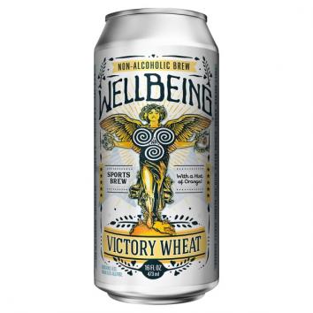 Wellbeing Brewing - Victory Wheat Non Alcoholic Beer (4 pack bottles) (4 pack bottles)